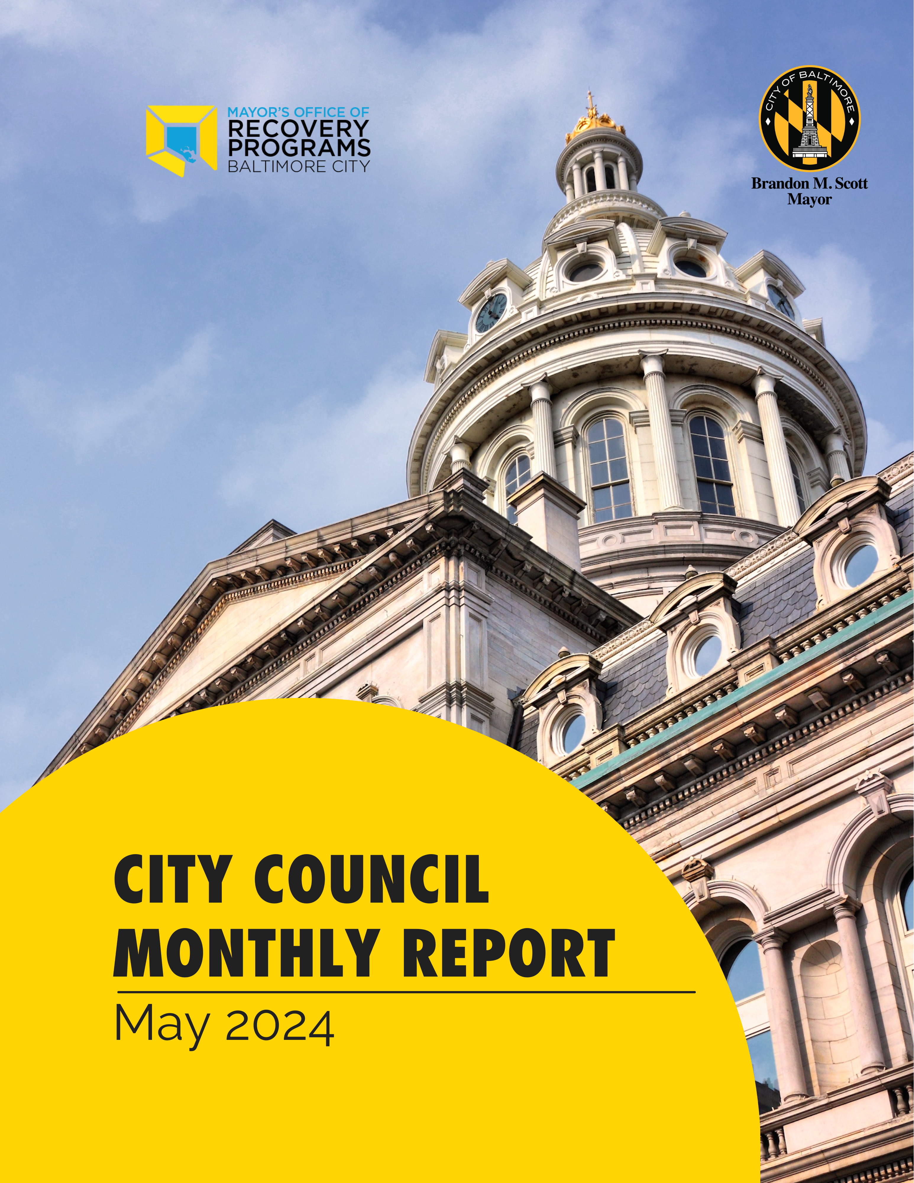 May 2024 Council Report Cover